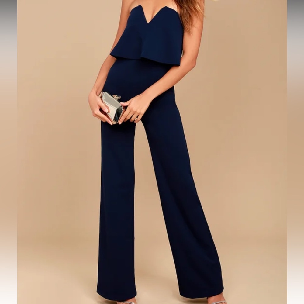 Navy jumpsuit